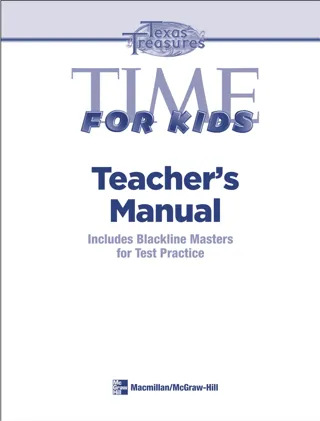 美国时代儿童版-TIMEforKids-TeachersManualG3