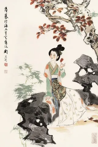国画仕女图2