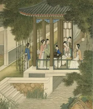 国画仕女图5