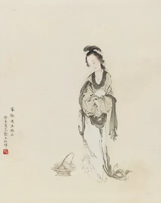 国画仕女图8